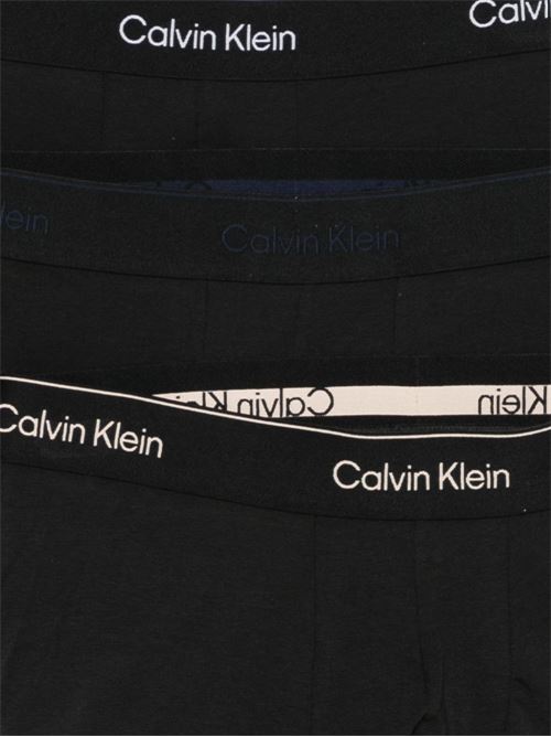 Boxer intimo uomo Calvin Klein 3 pack neri Calvin Klein | LV00NB43894OI